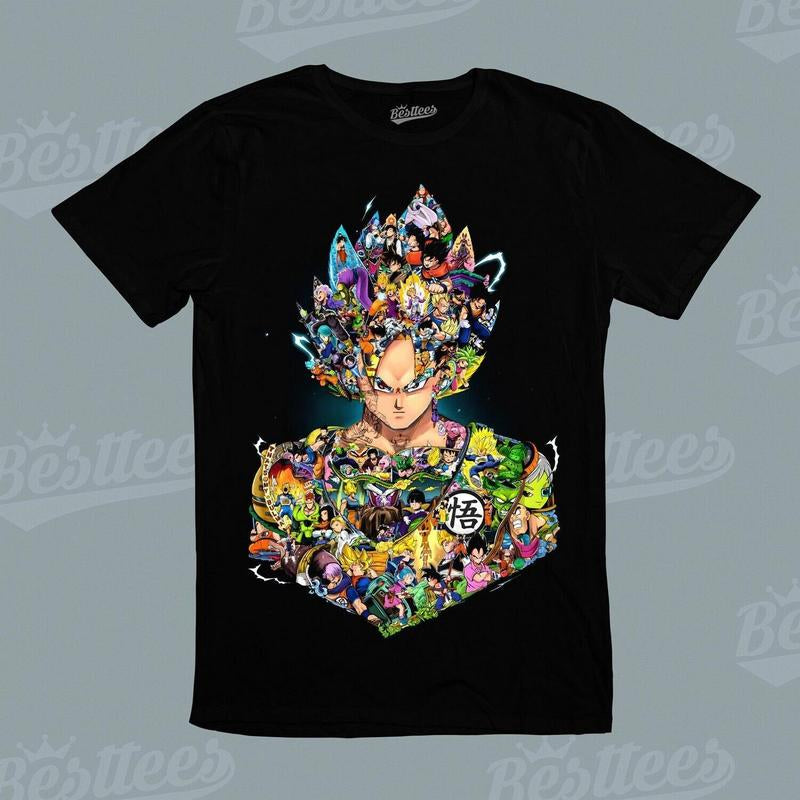 Anime Manga Dragon Ball Z Son Goku Gohan T-Shirt